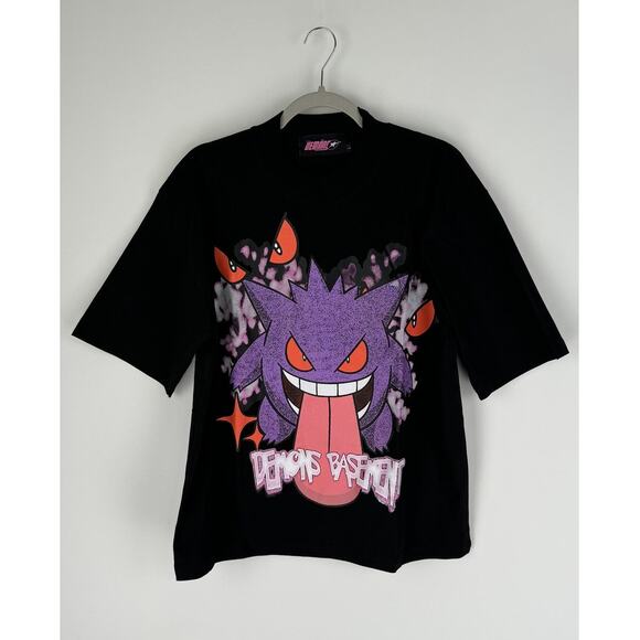 Demons Basement Short Sleeve T Shirt Size Large Black New - Picture 1 of 5